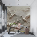 Relief Crane Wallpaper Birds Embossed Wallpaper YH-30015