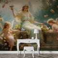 Renaissance Angels Wallpaper | Classic Angelic Wall Mural