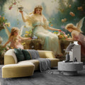 Renaissance Angels Wallpaper | Classic Angelic Wall Mural