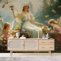 Renaissance Angels Wallpaper | Classic Angelic Wall Mural
