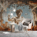 Renaissance Greek Mythology Wallpaper | Mythological Wall Art YM-02539