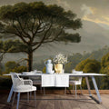 Rural Painting Wallpaper, Historical Scenic Wall Mural Art YD-02552