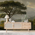 Rural Painting Wallpaper, Historical Scenic Wall Mural Art YD-02552