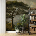 Rural Painting Wallpaper, Historical Scenic Wall Mural Art YD-02552