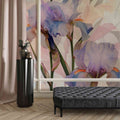 Soft Peony Wallpaper, Watercolor Floral Wall Mural for Bedrooms YF-04009
