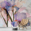 Soft Peony Wallpaper, Watercolor Floral Wall Mural for Bedrooms YF-04009