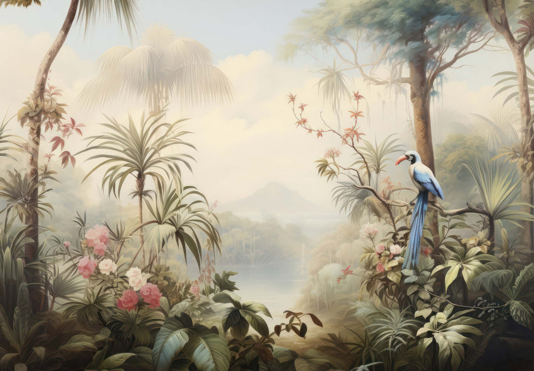 Tropical Jungle Wallpaper  Landscape Wall Mural