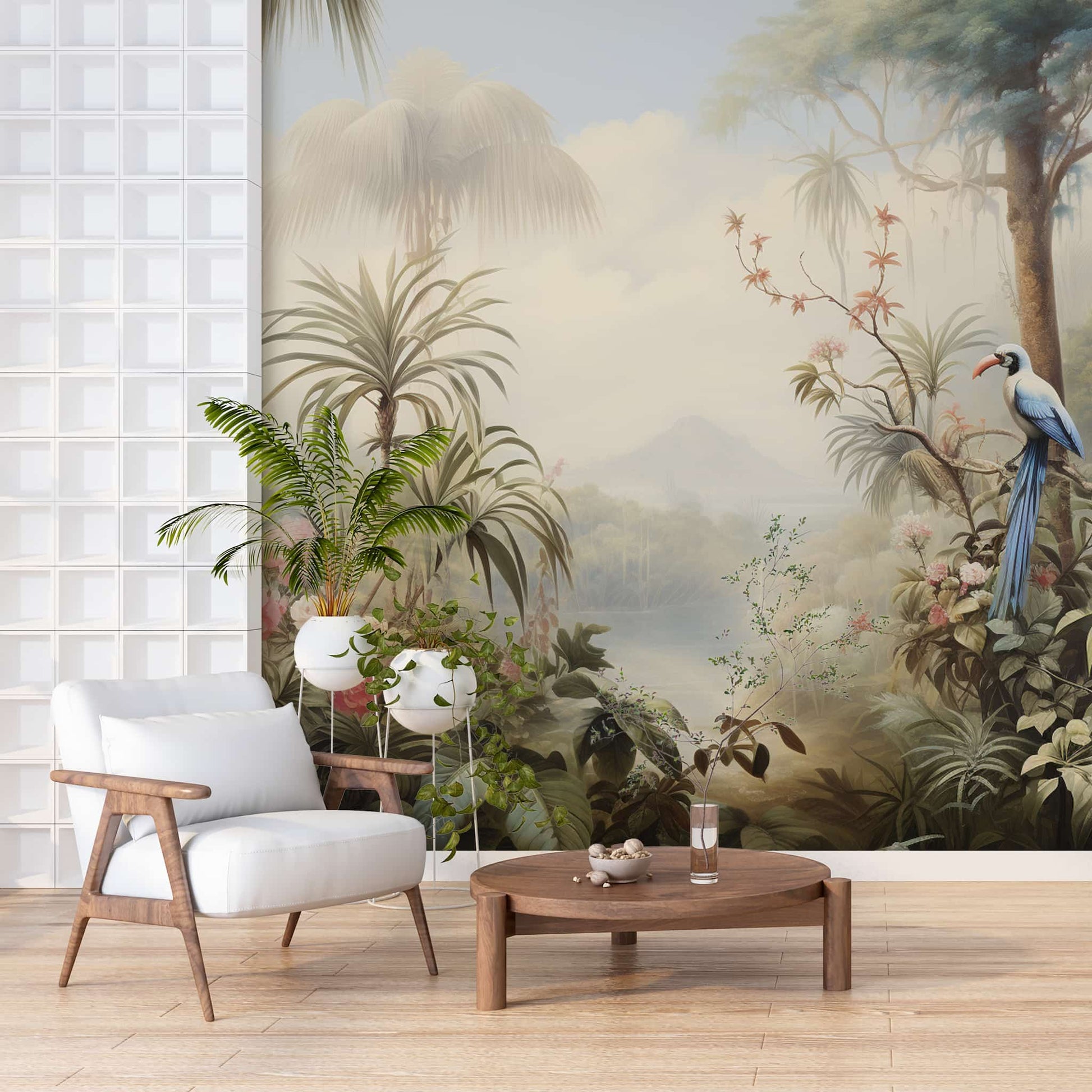 Tropical Jungle Wallpaper  Landscape Wall Mural