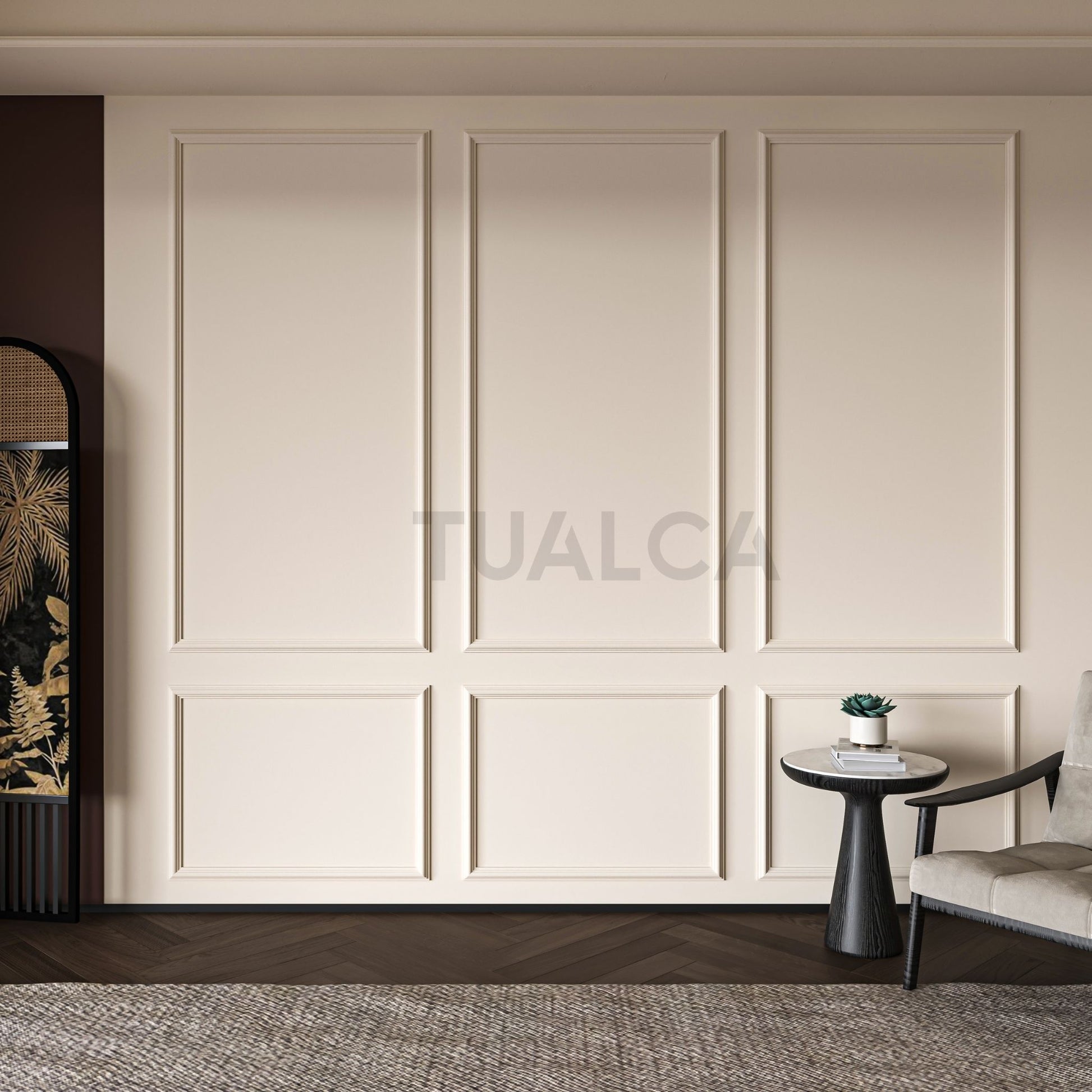 ‎Wall Molding Peel and Stick Panel, Precut Wall Trim Kit CST-01A trim moulding