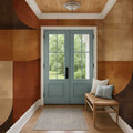 Warm Earth Tones Geometric Wallpaper Retro Geometric Arches Wallpaper YMO-06017