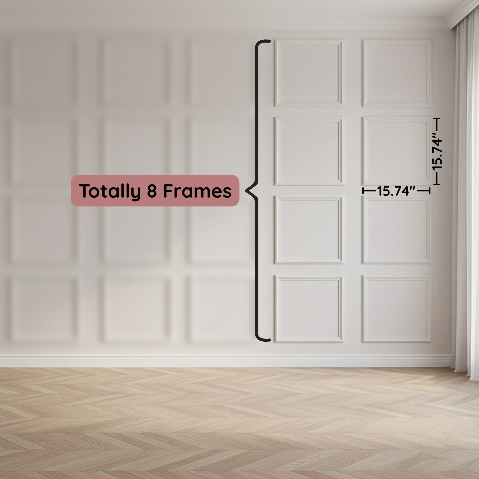 paintable-wainscoting-frames-diy-wall-molding-trim-cst-009-3