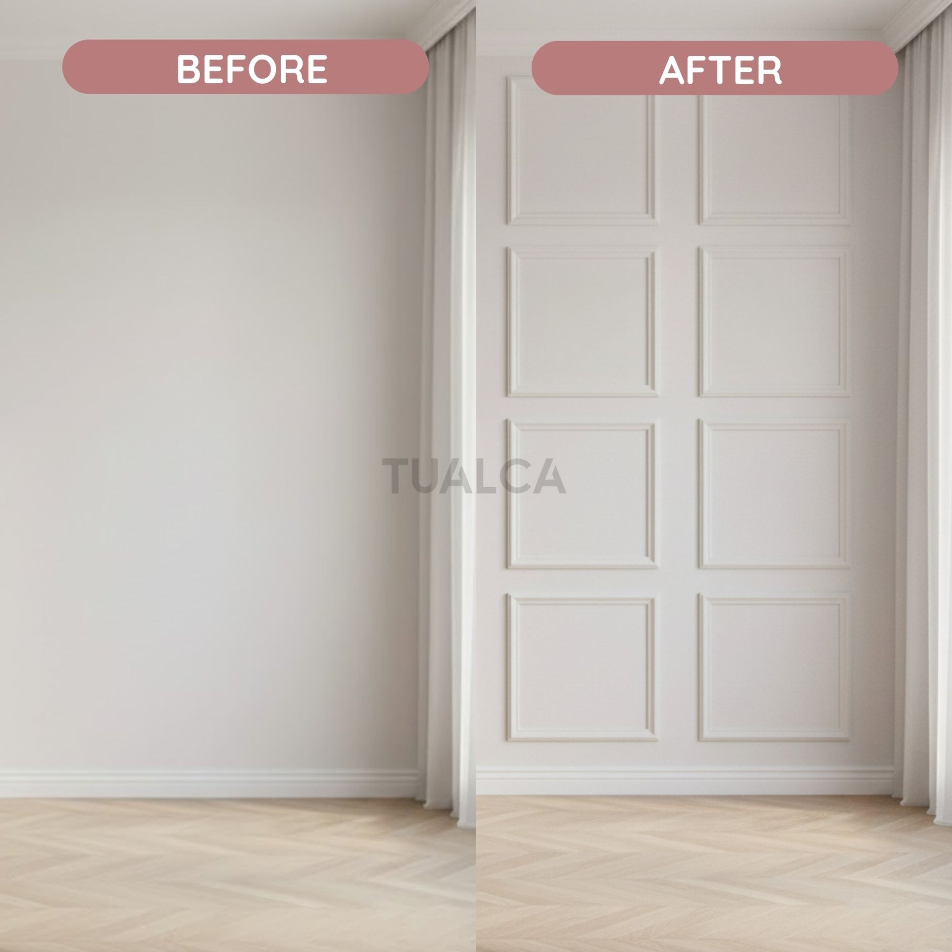 paintable-wainscoting-frames-diy-wall-molding-trim-cst-009-4