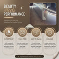 Covered LED Baseboard Trim ASL-006 Modern Polymer Skirting Board with Front Cover LED Channel
