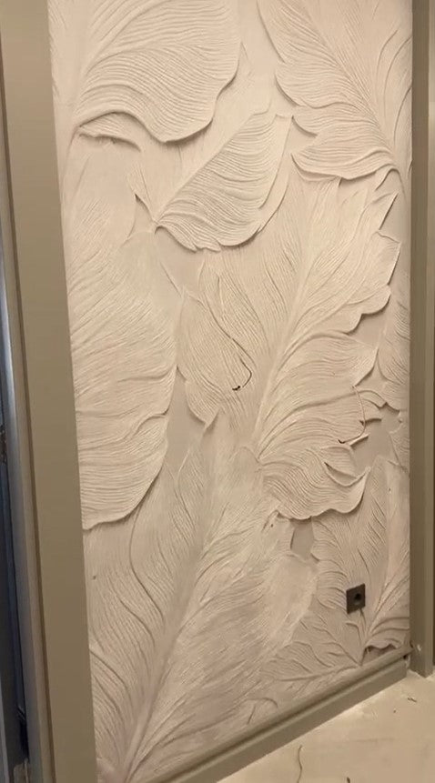 Custom Relief Embossed Wallpaper – Real 3D Texture
