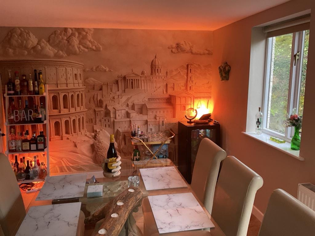 Elegant Rome Atmosphere Wallpaper