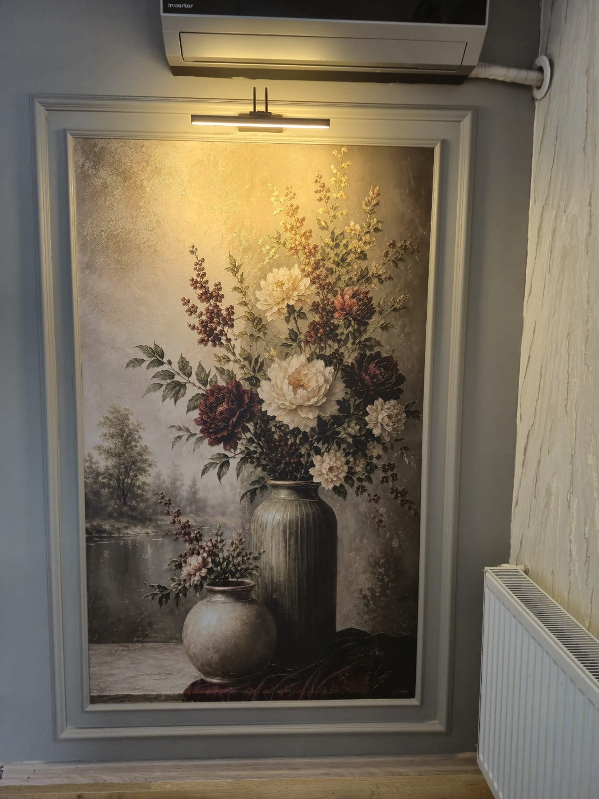 Genuine raised relief that comes alive under light.