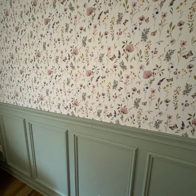 First-Time DIY Success: Professional Nursery Transformation with Our Custom Wainscoting Kit