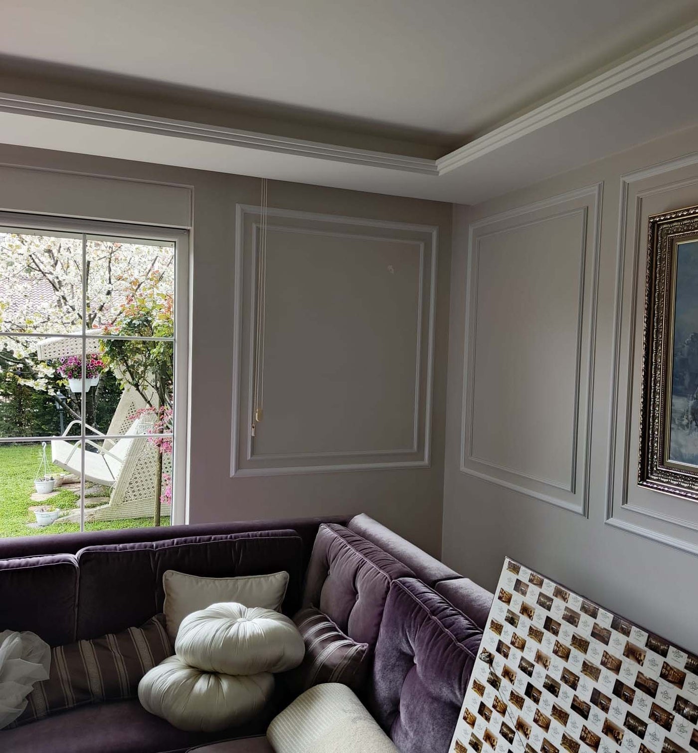 Easy DIY Wall Molding with Beautiful Painted Finish